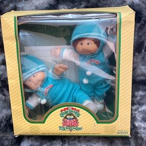 1985 coleco Vintage cabbage patch kids, twin boys doll vintage in box - opened